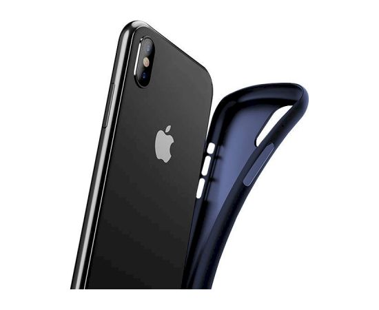 TFO Fusion Soft matte silikona aizsargapvalks Motorola Moto g84 tumši zils