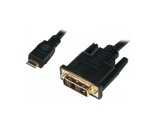 LOGILINK - Mini HDMI to DVI-D Cable, M/M, 1m