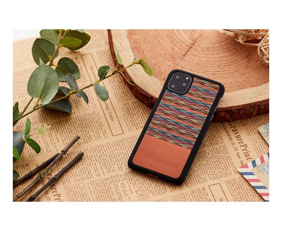 MAN&WOOD SmartPhone case iPhone 11 Pro browny check black