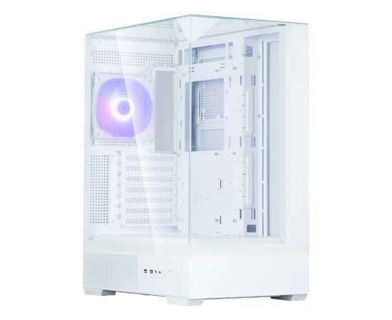 Zalman P40 Prism White, ARGB Fan x1