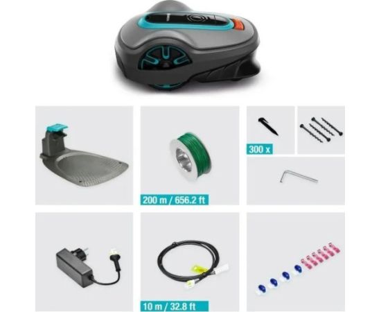 Gardena Robotic Lawnmower Sileno City 700