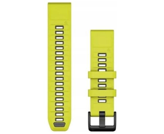Siksniņa Garmin QuickFit 22mm Silikon Amp Yellow/Graphit