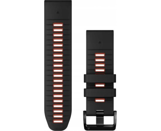 Siksniņa Garmin QuickFit 26mm Silikon Graphit/Orange