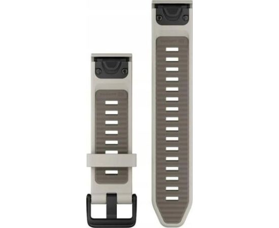 Siksniņa Garmin QuickFit-Armband 20 mm Silikon Nebelgrau/Sandstein
