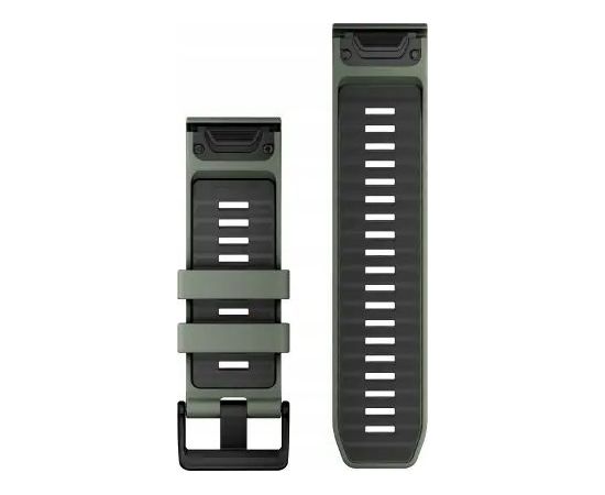 Siksniņa Garmin QuickFit-Armband 26 mm Silikon Weidengrün/Graphit