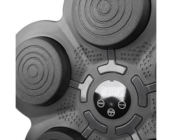 Pie sienas stiprināms elektronisks sitienu mērķis inSPORTline Smartpunch + boksa cimdi inSPORTline Metrojack