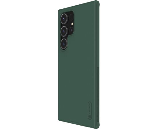 Nillkin Super matēts PRO magnētiskais aizmugurējais vāciņš Samsung Galaxy S24 Ultra | tumši zaļš