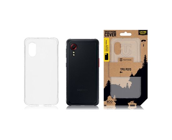Tactical TPU vāciņš caurspīdīgs priekš Samsung Galaxy Xcover 5