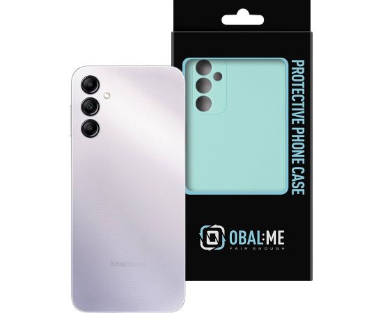 OBAL:ME Matēts TPU maciņš Samsung Galaxy A14 5G | tirkīza krāsā