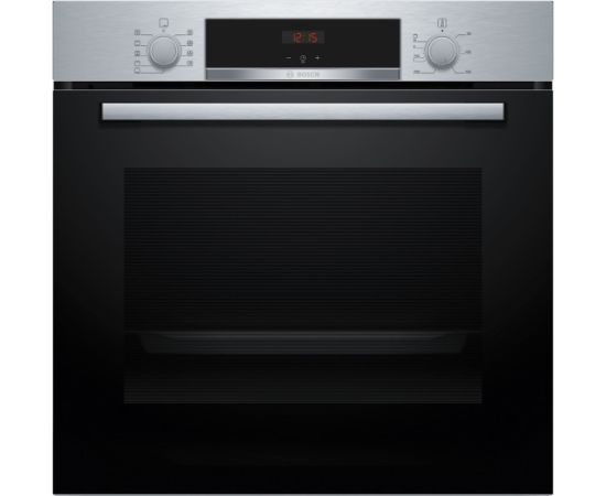 Bosch Serie 4 HBA514BS3 oven 71 L 3400 W Black, Stainless steel