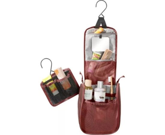 Kosmetyczka turystyczna DEUTER Wash Center I caspia-raisin