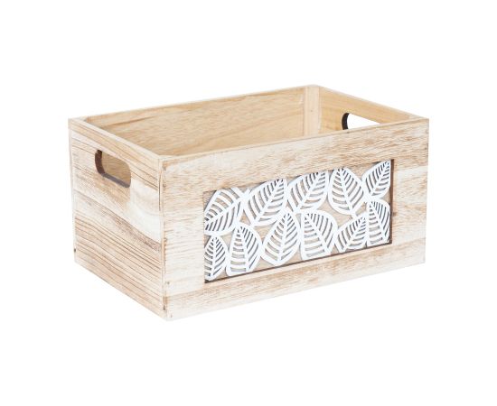 Wooden box KASEKE 31x21x16cm, natural
