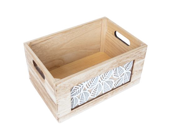 Wooden box KASEKE 31x21x16cm, natural