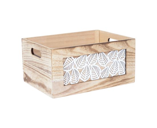 Wooden box KASEKE 36x26x18cm, natural