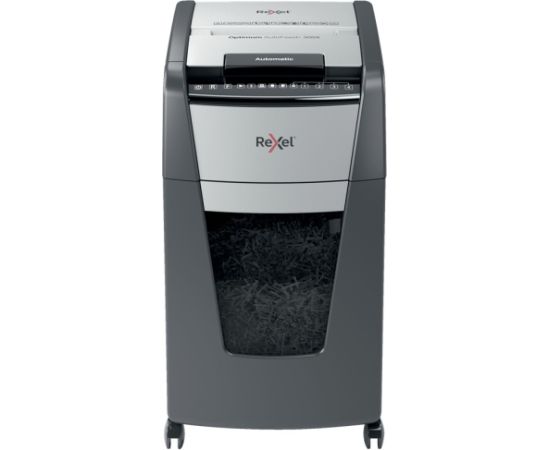 Rexel AutoFeed+ 300X Paper Shredder Cross shredding 4x25 mm P-4 60 L, 55 dB, Grey/Black (SPEC) Rexel AutoFeed+ 300X Paper Shredder Cross shredding 4x25 mm P-4 60 L, 55 dB, Grey/Black (SPEC)