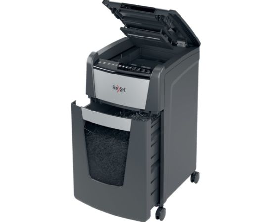 Rexel AutoFeed+ 300X Paper Shredder Cross shredding 4x25 mm P-4 60 L, 55 dB, Grey/Black (SPEC)