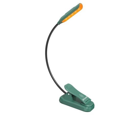 Wireless lamp Glocusent mini GLCSNTBL102G clip-on book light, USB-C Green
