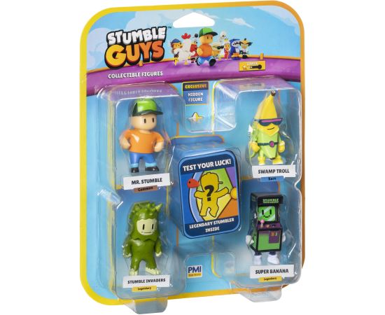 STUMBLE GUYS Комплект фигурок, 5 шт, 6 см