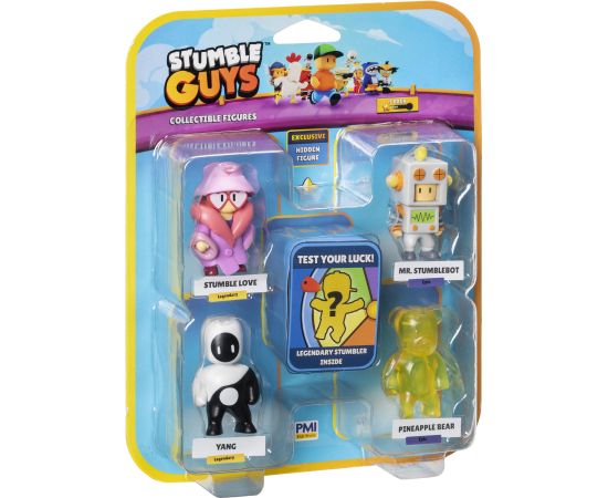 STUMBLE GUYS Комплект фигурок, 5 шт, 6 см