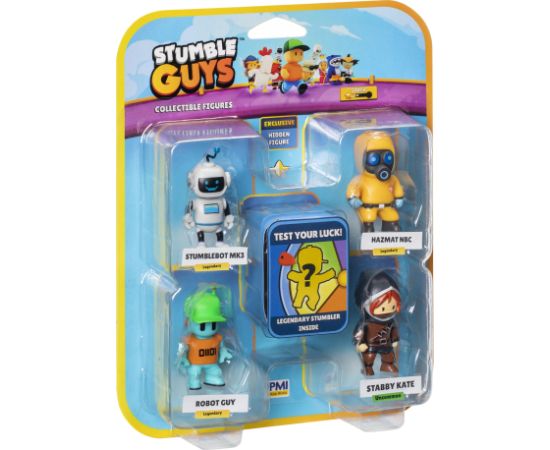 STUMBLE GUYS Комплект фигурок, 5 шт, 6 см