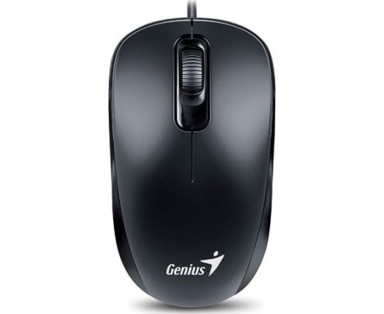Mouse wire, Genius DX-110, black, optical, 1200DPI, USB-C