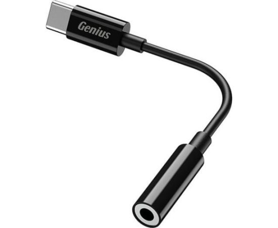 Adapter USB Genius USB/Audio USB C (M) - Jack (3,5mm) F, stereo