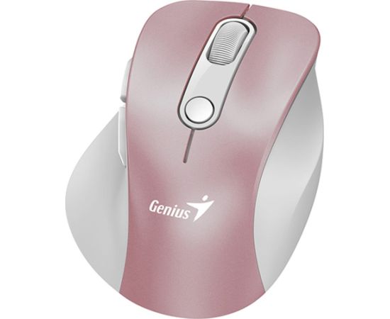 Mouse wireless, Genius Ergo 9000S Pro, pink, optical, 2400DPI