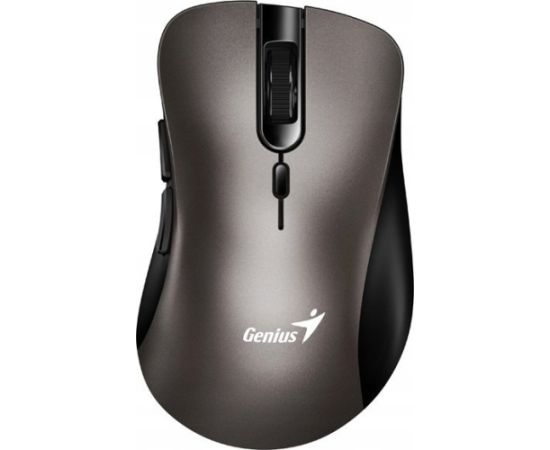Mouse wireless, Genius Ergo 8100S, titanium, optical, 1600DPI