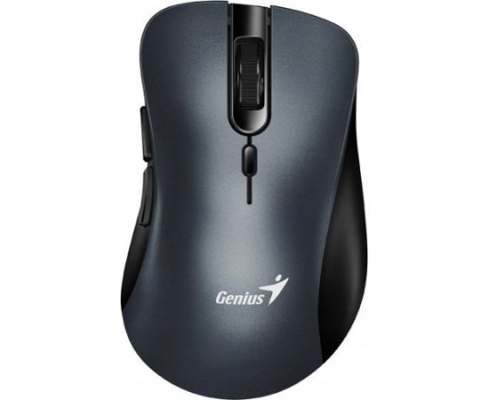 Mouse wireless, Genius Ergo 8100S, metal grey, optical, 1600DPI