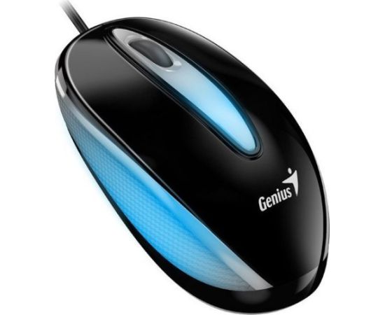 Mouse wire, Genius DX-Mini, black, optical, 1000DPI