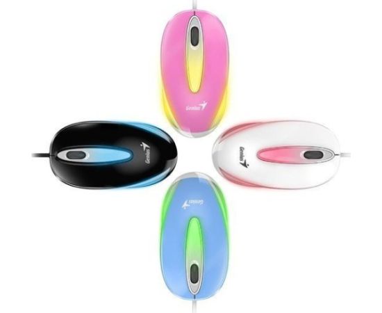 Mouse wire, Genius DX-Mini, black, optical, 1000DPI