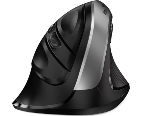 Mouse wireless, Genius Ergo 8250S, black and silver, optical, 1600DPI