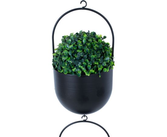 Hangingpot DEIA  D16xH15/32cm, black