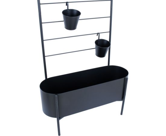 Puķu statīvs DEYA 70,5x26xH137cm, melns