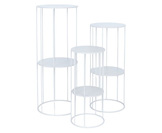 Flowerstand DEIA STAND S  D21xH45cm, warm grey