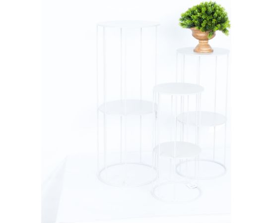 Flowerstand DEIA STAND S  D21xH45cm, warm grey