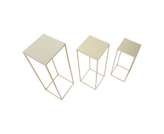 Flowerstand DEIA CHE M  22x22xH60cm, golden
