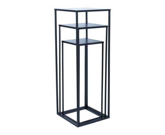 Puķu statīvs DEIA CHI L 25x25xH70cm, melns