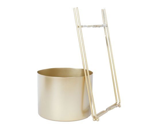 Puķu statīvs DEIA GOLD M 21,5x20,5xH47cm, zeltīts