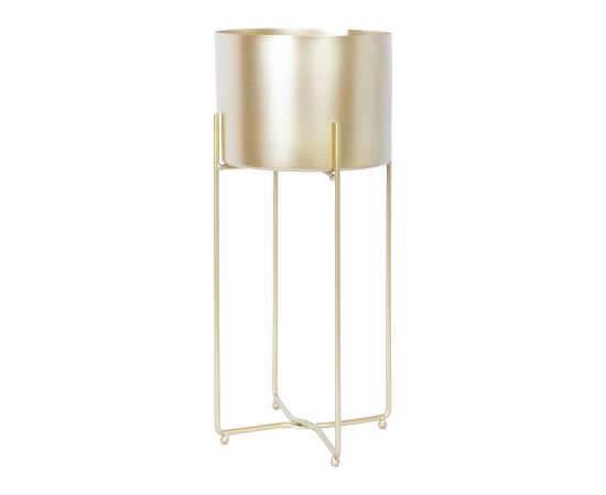 Flowerstand DEIA GOLD L  24,5x23,5xH57cm, golden