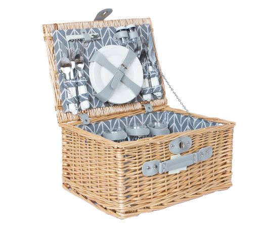 Picnic basket for 4 people, 40x30xH20cm