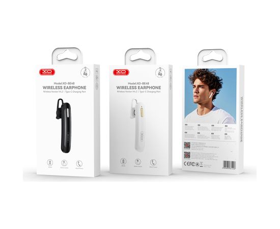 XO Bluetooth earphone BE48 black