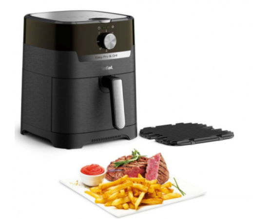 Tefal Easy Fry & Grill EY501815 fryer Single 4.2 L Stand-alone 1550 W Hot air fryer Black