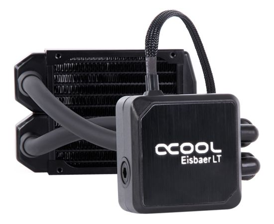 Alphacool Eisbaer LT92 CPU - Black, CPU cooler (black, without fan)