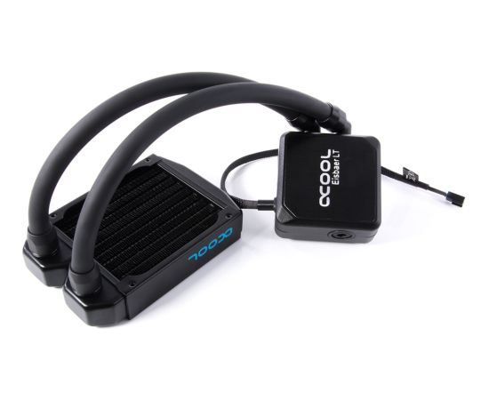 Alphacool Eisbaer LT92 CPU - Black, CPU cooler (black, without fan)