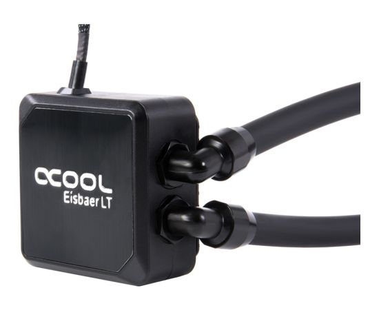 Alphacool Eisbaer LT92 CPU - Black, CPU cooler (black, without fan)