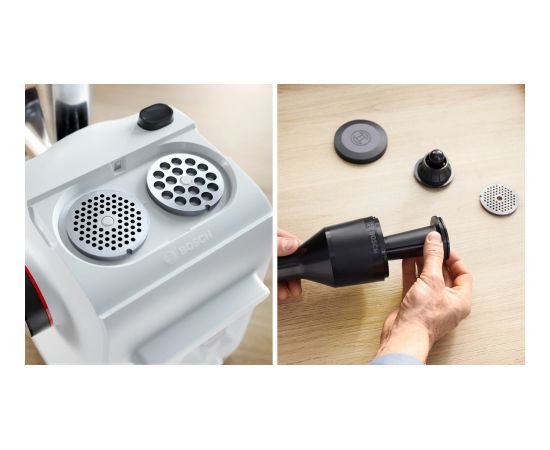 Bosch Serie 4 MFWS420W mincer 1900 W White, Black