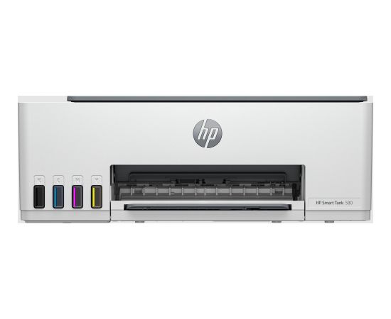 HP Smart Tank 580 All-in-One Printer, Home and home office, Print, copy, scan, Wireless; High-volume printer tank; Print from phone or tablet; Scan to PDF