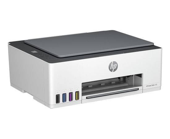 HP Smart Tank 580 All-in-One Printer, Home and home office, Print, copy, scan, Wireless; High-volume printer tank; Print from phone or tablet; Scan to PDF