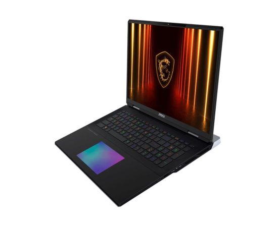 Notebook MSI Titan 18 HX AI A2XWJG CPU  Core Ultra U9-285HX 2800 MHz 18" 3840x2400 RAM 64GB DDR5 6400 MHz SSD 6TB NVIDIA GeForce RTX 5090 24GB ENG Card Reader SD Express Windows 11 Pro Black 3.6 kg TITAN18HXAIA2XWJG-492NL